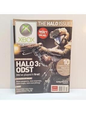 Xbox October 2009 Official Magazine Book Issue #101 - (Halo 3 ODST Cover)
